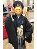 【七五三★5歳・男の子】着付け・ヘアセット ※要TEL