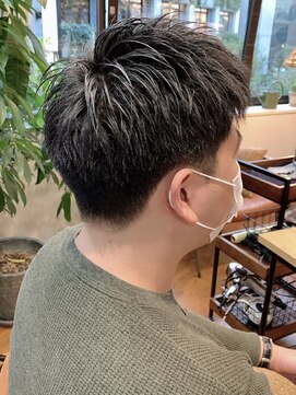 ノル(Knoll) アッシュブラック/スパイキーショート/ベリーショート[銀座]