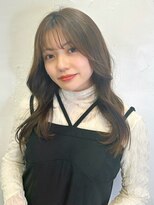 〈藤間〉韓国くびれヘア/大人かわいい/顔まわりレイヤーカット