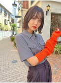 Aimee 町田 ココアブラウン×外ハネボブ