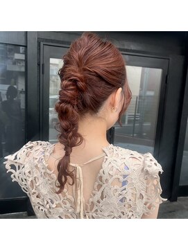 ミル(1001 mille) 結婚式アレンジ/結婚式ヘアセット/ヘアセット/ヘアアレンジ