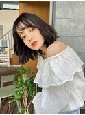 おさまり重視あご下ラインボブ愛されバング