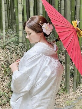 モカラ バイ レーコ(mokara by REKO) 白無垢×ツヤシニヨン