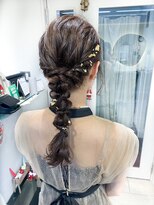 テトラ バイ ネオリーブ 横浜西口店(tetra by neolive)&nbsp;＊ゆるふわ編みおろしアレンジ＊[横浜/横浜駅]