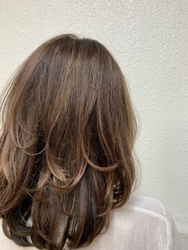 松本平太郎美容室 吉祥寺本店 iNOAカラー×ベージュピンク/30代40代50代60代