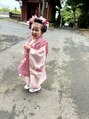 キキ(KIKI)&nbsp;子供が3歳になりました◎七五三は日本髪で参戦！