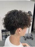 ツイストスパイラルパーマツイストパーマメンズマッシュパーマ