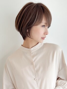 ロンドエニカ 大宮(Lond enika) 前髪カタログアンブレラカラーこなれミディウェーブパーマ大宮