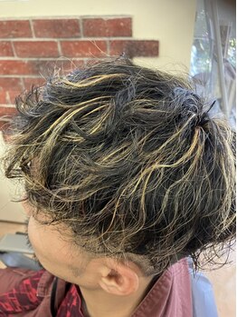 フィールズ(HairShopGarden feels)の写真/ハイトーンカラー/スパイラル/ツイストパーマなど…流行りのStyleもお任せ◇再現性と似合わせ力も抜群！