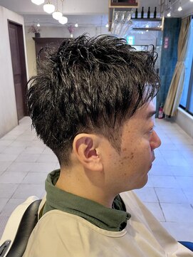 グレイスフルバーバーロンドン 大宮店(Graceful Barber London) 【40代 男性】ロンドンツーブロショート（大宮/バーバー）