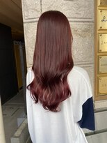 ハピネス 河原町店(Happiness)&nbsp;四条河原町 ブリーチなしカラー ピンクブラウン