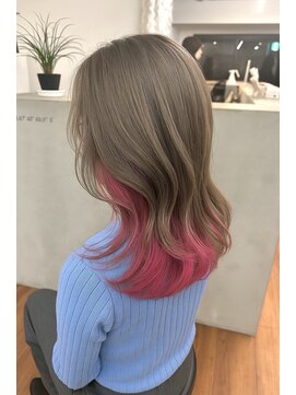 モアナ バイ ヘッドライト 沖縄南風原店(Moana by HEADLIGHT) Moana【南風原】インナーカラー#韓国レイヤー