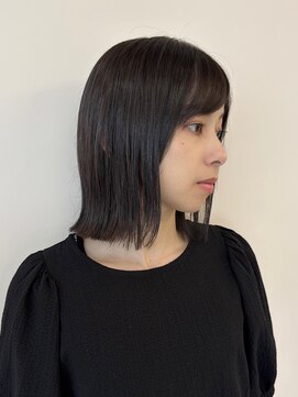 リリアン(rilliant U’s brilliant) ナチュラル外ハネ平行ボブ