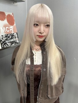 ペレ アネックス 大阪梅田茶屋町店(PELE ANNEX) くびれヘア/アプリコットオレンジ/夏のヘアアレンジ/梅田