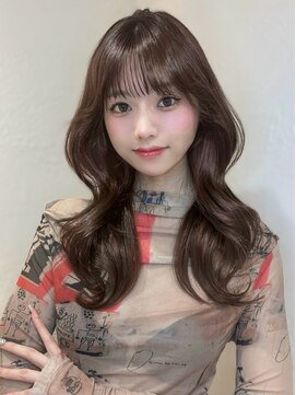 サイン 渋谷(SIGN) 艶髪/ワンホンヘア/グレージュ/ダブルケアカラー