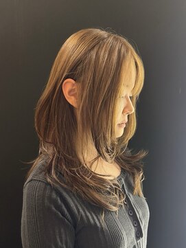 カミケンガレリア(kamiken. galleria) 軽やか◎ハッシュカット×ミディアム【カミケンガレリア/郡山】