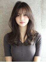 エレノア トーキョー 恵比寿(ELEANOAH TOKYO)&nbsp;フェイスフレーミングレイヤーパーマ　暗めカラーデザインカラー