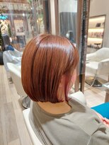 ゼルアヴェダ イオンモール与野(ZELE AVEDA)&nbsp;bob×暖色カラー