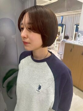 コンティロミー(CONTI ROMMY.) ショートボブミニマルボブ◎ココアブラウン本厚木20代~50代