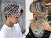 ネハス(nehus.)の雰囲気（バレイヤージュ.ダブルカラー.レイヤーカット.men's.学割U24）