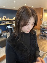 ヘアー ノーブル(hair noble)&nbsp;切りっぱなしミディアム