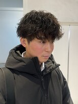 ゼスト パーク(ZEST PARK)&nbsp;・ニュアンスパーマスペインカールシャドウパーマメンズパーマ