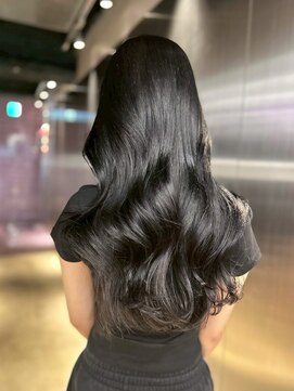 ペレ 原宿(PELE) ダブルカラー/ケアブリーチ/羽エクステ/原宿