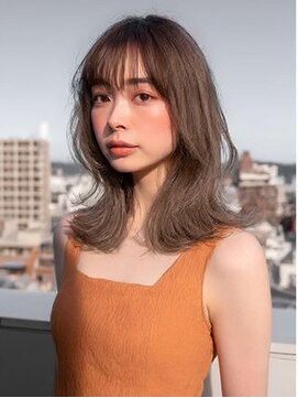 ダル 渋谷/表参道(DAL.) レイヤーカット髪質改善カラー透明感カラー顔まわりカット