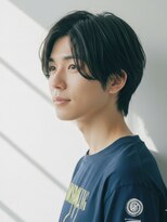 ハイレート ウニクス川越店(Hairate) 【Hairate本川越】センター分けメンズスタイル