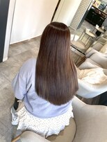 ナンバー ジルバ 立川(N° jillva) 韓国顔まわりレイヤーカット髪質改善透明感カラー20代30代40代