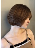 コート 青山(Cote) 美髪大人ボブ内巻きボブまとまるボブ艶グレージュココア