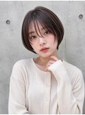 ショートカット×白髪ぼかし、ハイライト×縮毛矯正×髪質改善