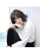 ヘアデザイン ノアール(hair design NoiR)&nbsp;暗めのグレージュ☆アドミオ