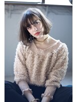 ラべリー 池袋(LOVELEY)&nbsp;切りっぱなしボブ  透明感　【池袋】