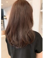 キャアリー(Caary)&nbsp;福山市イルミナカラー人気Caary　モテ髪キャアリーベージュ