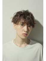 レンゲン(LENGEN)&nbsp;束感刈り上げビジネス七三ツーブロックアップバング３９