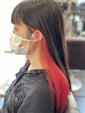 ヘアーメイク ロージー 北18条店(HAIR MAKE ROSY) インナーカラー