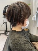小顔小頭ショートヘア