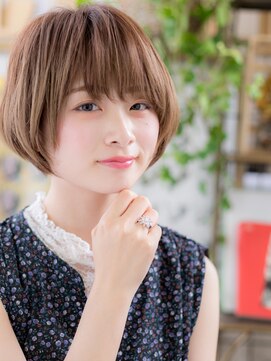 カバーヘア ブリス 北浦和(COVER HAIR bliss) ★斜めバング小顔前下がりマッシュボブショート20代30代40代★8!
