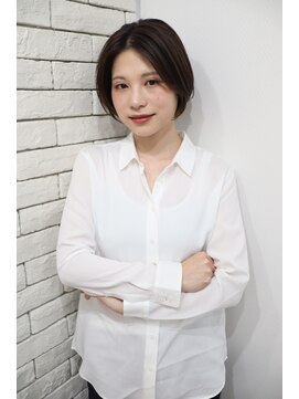 メモリーズ 銀座(Memories) 乾かすだけでまとまる！似合わせ大人ショートヘア！