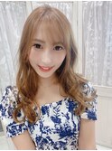 大人ガーリー×キャラメルベージュ