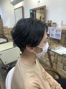 シュリンプ 桜山店(SHRIMP) センターパート×パーマ