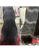 ジュジュ jou jou ロングの髪質改善縮毛矯正