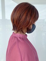 パル バイ ラベスト(Pal by lovest)&nbsp;ソフトウルフ×ハイライト◎シルキーオレンジ