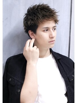 クリフ バイ リップス ヘアー(CLIF by LIPPS hair) ハネ感　無造作　ツイスト　メンズパーマ