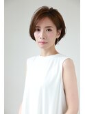 大人っぽショートボブ