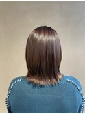 【Aya】伸ばしかけのきりっぱなしボブ