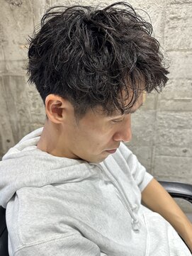 ニアウ 太田店(Niau) メンズショートメンズパーマツイストスパイラルパー群馬県太田市