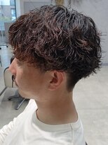 リット×ベリエ(Lit.×belier)&nbsp;波巻きパーマメンズパーマメンズマッシュツイストパーマ鹿児島