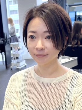 ビュートヨナカ(VIEW TOYONAKA) 大人くびれショート/髪質改善/ベージュカラー/阪急豊中